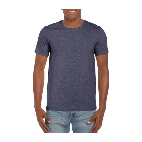 SOFTSTYLE® ADULT T-SHIRT (M, Heather Navy)