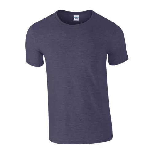 SOFTSTYLE® ADULT T-SHIRT (M, Heather Navy)