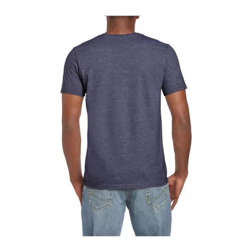 SOFTSTYLE® ADULT T-SHIRT (S, Heather Navy)