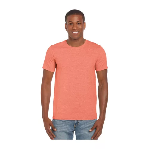 SOFTSTYLE® ADULT T-SHIRT (2XL, Heather Orange)