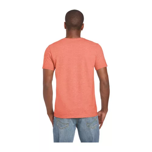 SOFTSTYLE® ADULT T-SHIRT (L, Heather Orange)