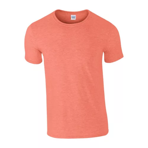 SOFTSTYLE® ADULT T-SHIRT (L, Heather Orange)