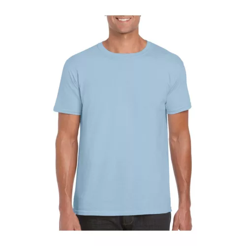 SOFTSTYLE® ADULT T-SHIRT (L, Light Blue)