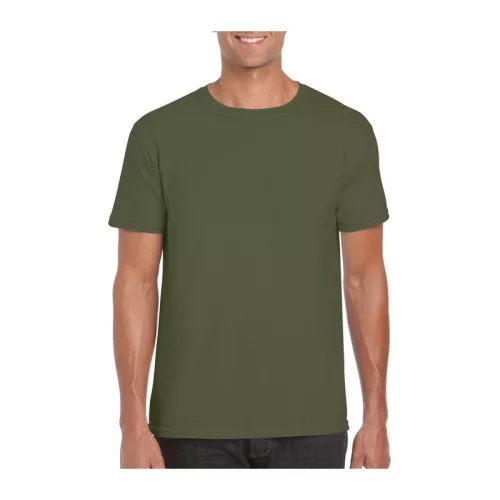 SOFTSTYLE® ADULT T-SHIRT (L, Military Green)
