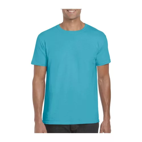 SOFTSTYLE® ADULT T-SHIRT (S, Tropical Blue)
