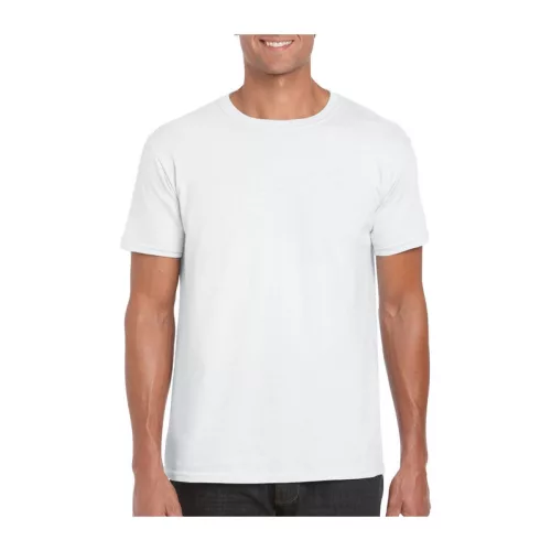 SOFTSTYLE® ADULT T-SHIRT (2XL, White)