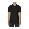 SOFTSTYLE® ADULT DOUBLE PIQUÉ POLO (4XL, Black)
