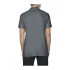 SOFTSTYLE® ADULT DOUBLE PIQUÉ POLO (XL, Charcoal)