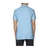 SOFTSTYLE® ADULT DOUBLE PIQUÉ POLO (2XL, Light Blue)