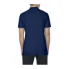 SOFTSTYLE® ADULT DOUBLE PIQUÉ POLO (L, Navy)