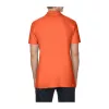 SOFTSTYLE® ADULT DOUBLE PIQUÉ POLO (S, Orange)