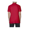 SOFTSTYLE® ADULT DOUBLE PIQUÉ POLO (4XL, Red)