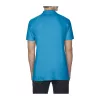 SOFTSTYLE® ADULT DOUBLE PIQUÉ POLO (L, Sapphire)