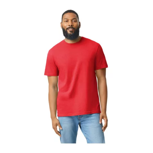 Softstyle® Cvc Adult T-Shirt (2XL, Red Mist)