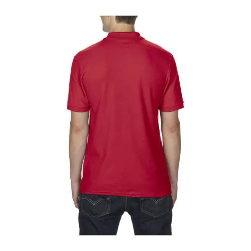DRYBLEND® ADULT DOUBLE PIQUÉ POLO (4XL, Red)