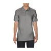 PREMIUM COTTON ADULT DOUBLE PIQUÉ POLO (M, Graphite Heather)