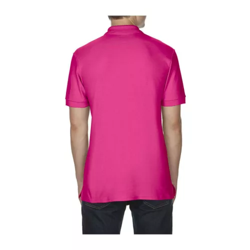 PREMIUM COTTON ADULT DOUBLE PIQUÉ POLO (S, Heliconia)