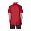 PREMIUM COTTON ADULT DOUBLE PIQUÉ POLO (L, Red)