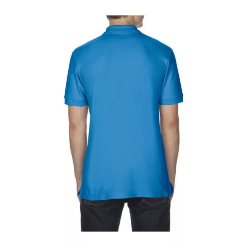 PREMIUM COTTON ADULT DOUBLE PIQUÉ POLO (3XL, Sapphire)