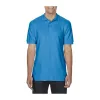 PREMIUM COTTON ADULT DOUBLE PIQUÉ POLO (XL, Sapphire)