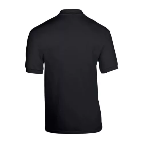 DRYBLEND® ADULT JERSEY POLO - NEW MODEL (S, Black)