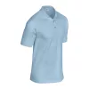 DRYBLEND® ADULT JERSEY POLO - NEW MODEL (S, Light Blue)