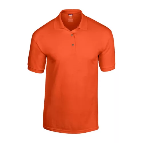DRYBLEND® ADULT JERSEY POLO - NEW MODEL (M, Orange)