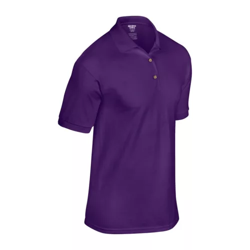 DRYBLEND® ADULT JERSEY POLO - NEW MODEL (M, Purple)