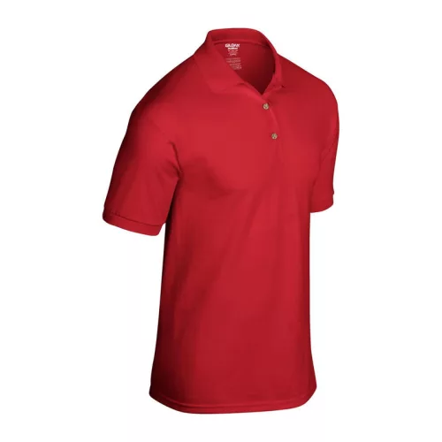DRYBLEND® ADULT JERSEY POLO - NEW MODEL (S, Red)