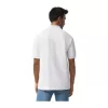 DRYBLEND® ADULT JERSEY POLO - NEW MODEL (L, White)