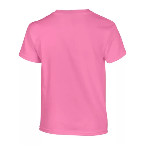 HEAVY COTTON YOUTH T-SHIRT (S, Azalea)