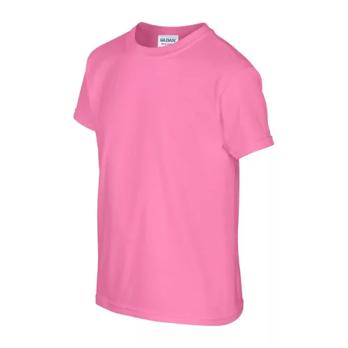 HEAVY COTTON YOUTH T-SHIRT (XS, Azalea)