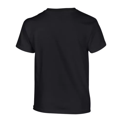 HEAVY COTTON YOUTH T-SHIRT (S, Black)