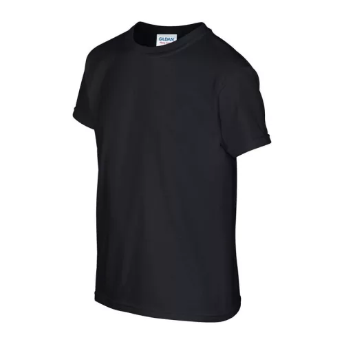 HEAVY COTTON YOUTH T-SHIRT (XL, Black)