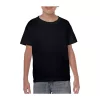 HEAVY COTTON YOUTH T-SHIRT (XS, Black)