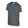HEAVY COTTON YOUTH T-SHIRT (S, Charcoal)