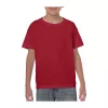 HEAVY COTTON YOUTH T-SHIRT (XL, Cardinal Red)