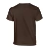 HEAVY COTTON YOUTH T-SHIRT (M, Dark Chocolate)