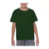 HEAVY COTTON YOUTH T-SHIRT (M, Forest Green)