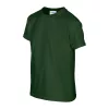 HEAVY COTTON YOUTH T-SHIRT (M, Forest Green)