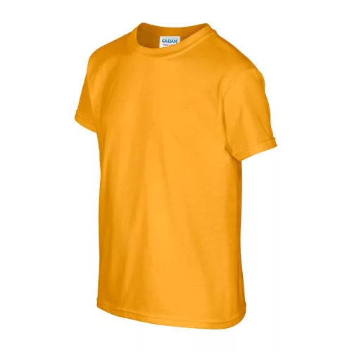 HEAVY COTTON YOUTH T-SHIRT (S, Gold)