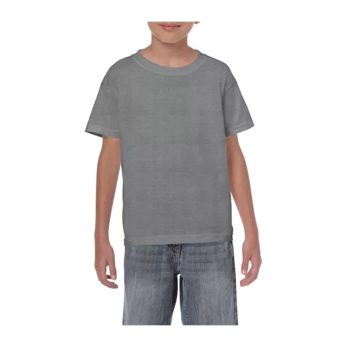 HEAVY COTTON YOUTH T-SHIRT (M, Graphite Heather)