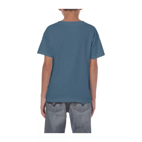 HEAVY COTTON YOUTH T-SHIRT (M, Indigo Blue)