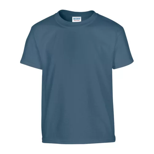 HEAVY COTTON YOUTH T-SHIRT (XS, Indigo Blue)