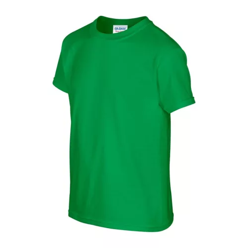 HEAVY COTTON YOUTH T-SHIRT (M, Irish Green)