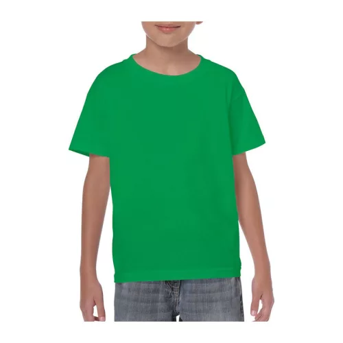 HEAVY COTTON YOUTH T-SHIRT (S, Irish Green)
