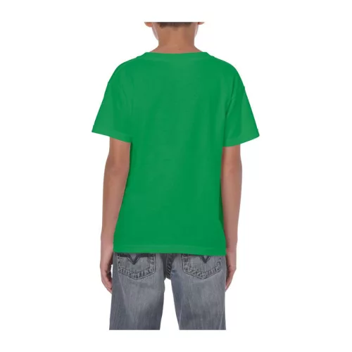 HEAVY COTTON YOUTH T-SHIRT (S, Irish Green)