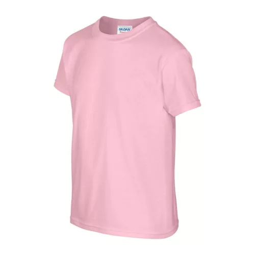 HEAVY COTTON YOUTH T-SHIRT (M, Light Pink)