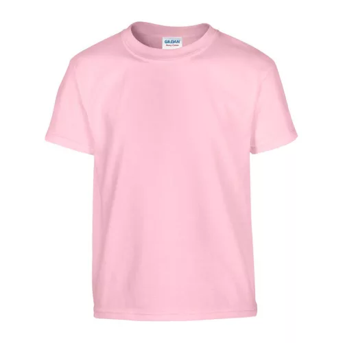 HEAVY COTTON YOUTH T-SHIRT (XS, Light Pink)
