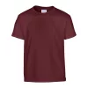 HEAVY COTTON YOUTH T-SHIRT (M, Maroon)